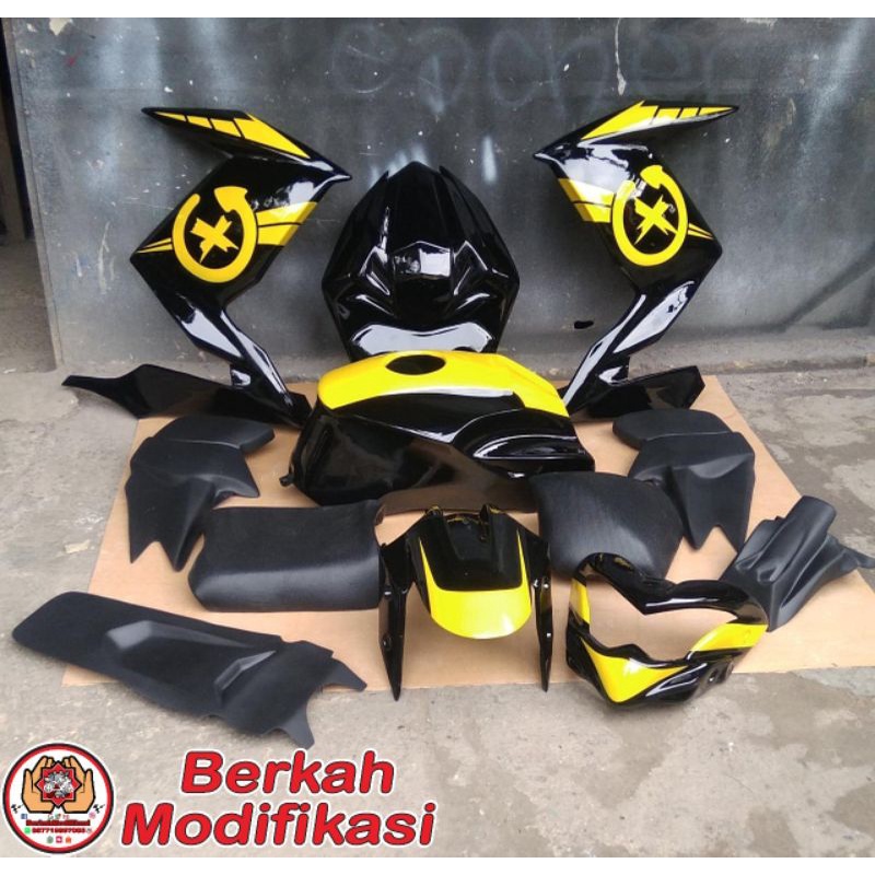 Jual Paket Body Modifikasi Model Fighter PNP Yamaha Byson Karbu