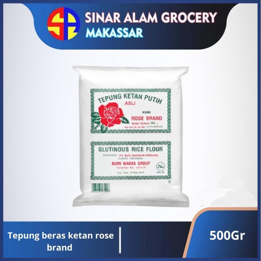 Jual Tepung Beras Ketan Rose Brand Gr Shopee Indonesia