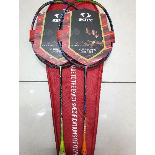 Jual Raket Badminton Raket Astec Hurricane Original Shopee Indonesia