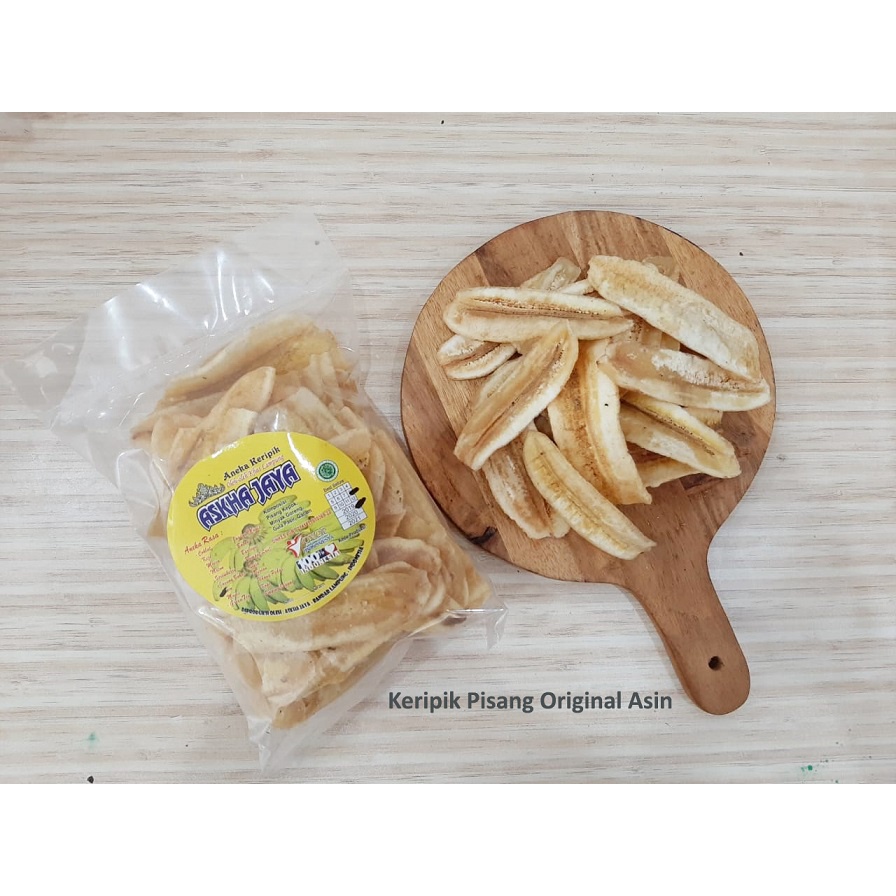 Jual Keripik Pisang Lampung Askha Jaya Ukuran Kg Shopee Indonesia