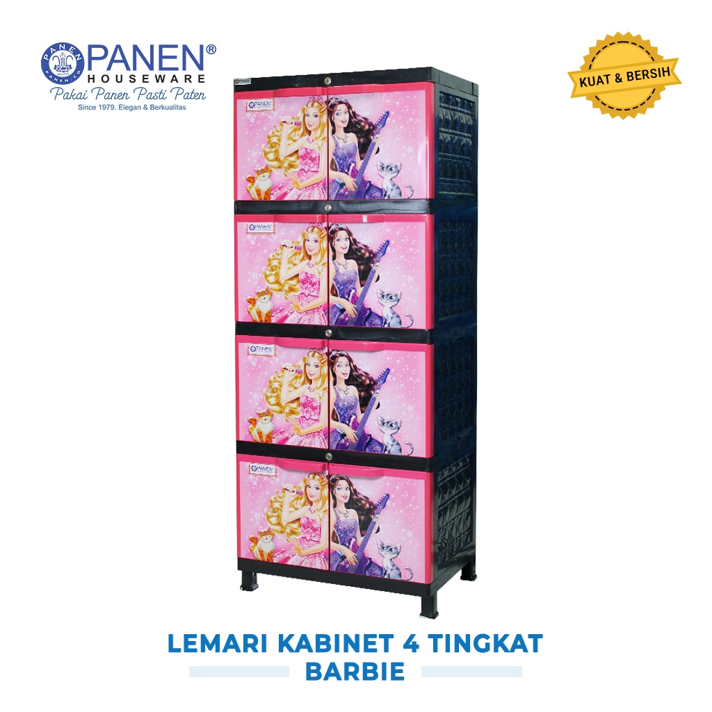 Jual Lemari Kabinet Grande Panen 4 Susun Tingkat Barbie Lemari