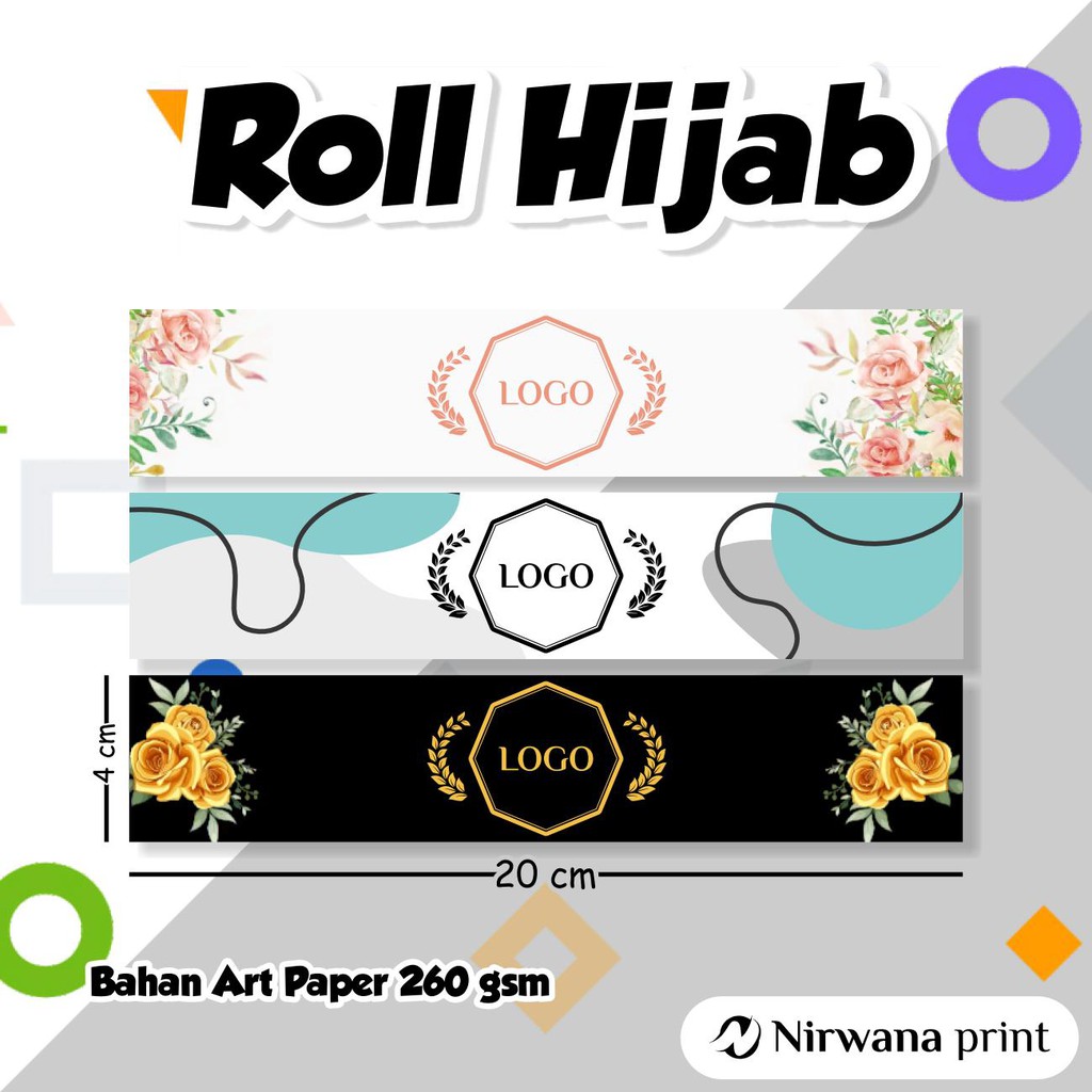 Jual Roller Hijab Roll Hijab Roller Jilbab Label Pengikat