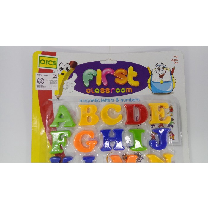 Jual Drawing Magnetic Magnetic Letters Numbers Capital Letters