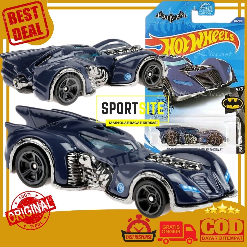 Jual Hot Wheels Batman Batmobile Batplane Batcopter DC Dark Knights