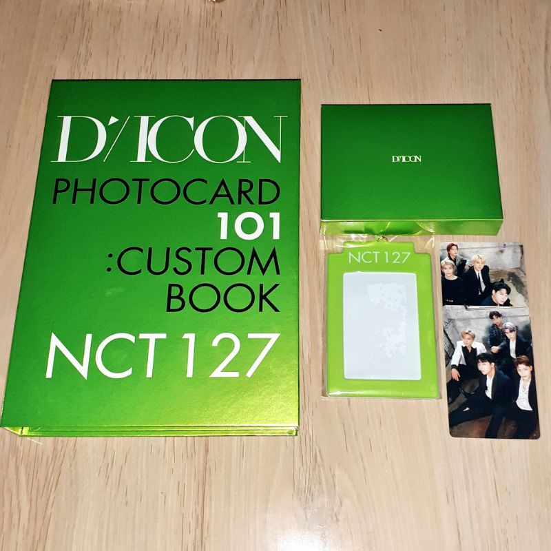 Jual NCT 127 Official Dicon Photocard 101 Custom Book Sharing Goods