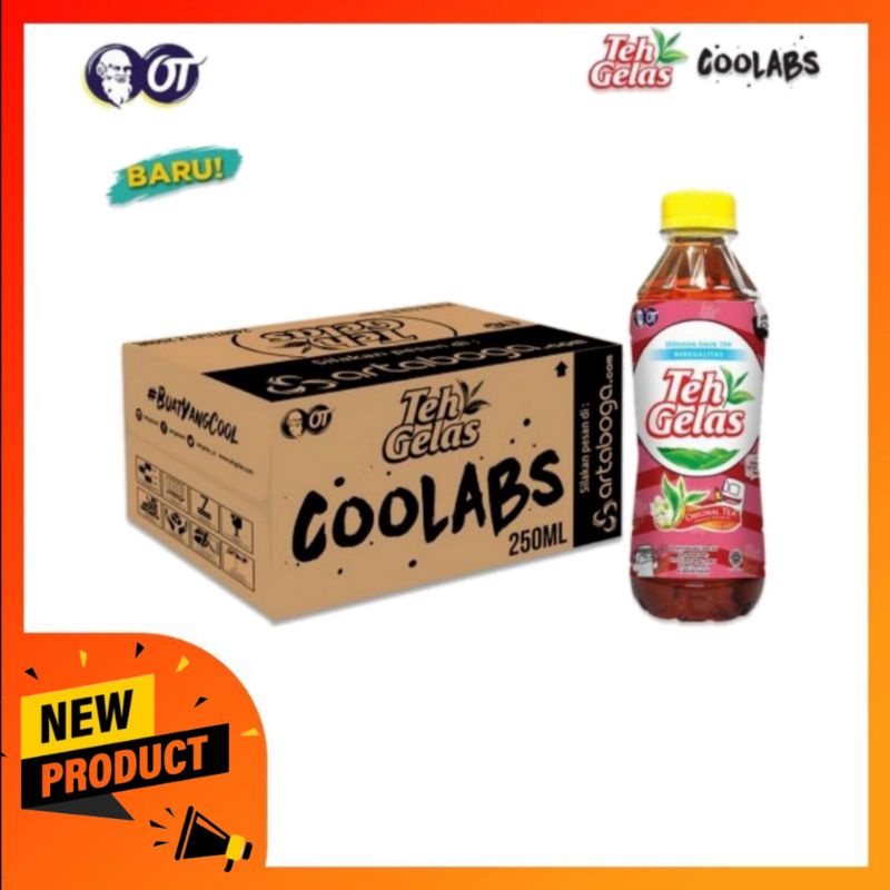 Jual Teh Gelas Kemasan Botol 250ml Teh Gelas Murah Shopee Indonesia