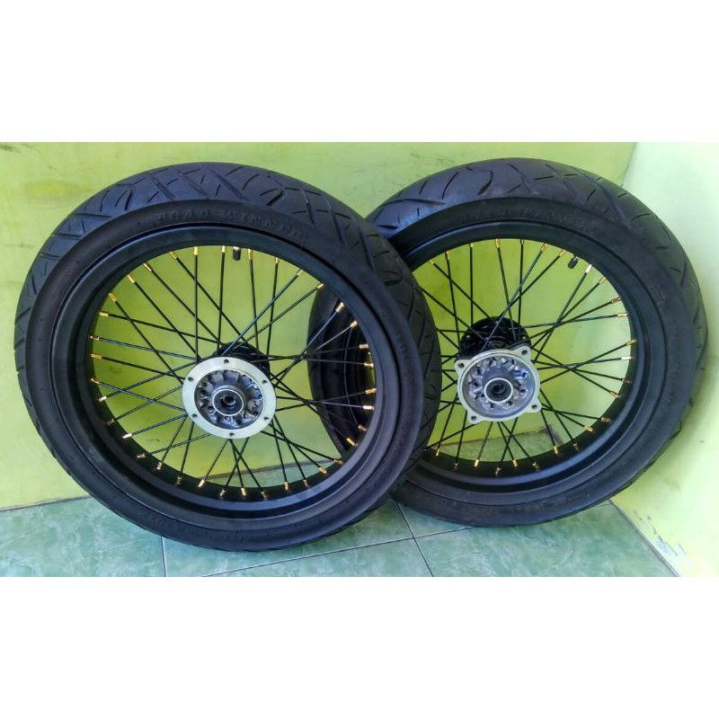 Jual Ban Set Roda Set Atau Velg Set Supermoto Klx Klx G Klx L Klx