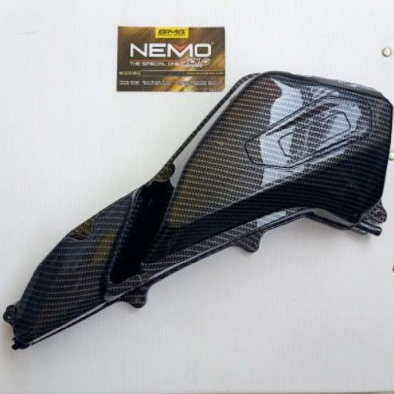 Jual COVER TUTUP FILTER HAWA PCX 150 LOKAL HONDA ADV 150 CARBON NEMO