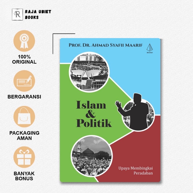 Jual Buku Original Islam Politik Upaya Membingkai Peradaban Prof