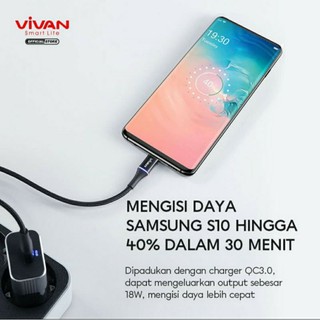 Jual Vivan Vdc Vdc Kabel Data Usb To Type C Fast Charging A