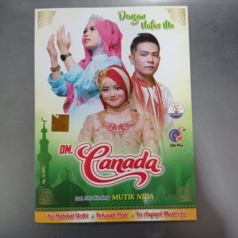 Jual KASET VCD DVD ORIGINAL LAGU DANGDUT KOPLO RELIGI OM CANADA CHGB