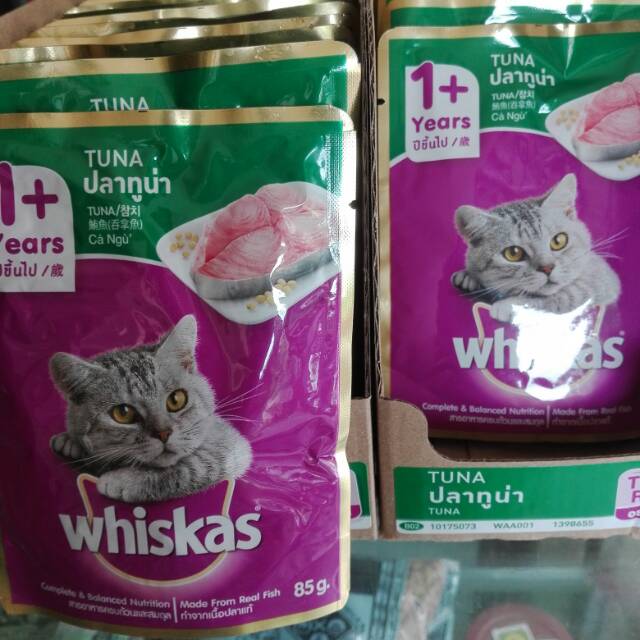 Jual Whiskas Tuna Pakan Kucing Makanan Kucing Pakan Hewan Kemasan