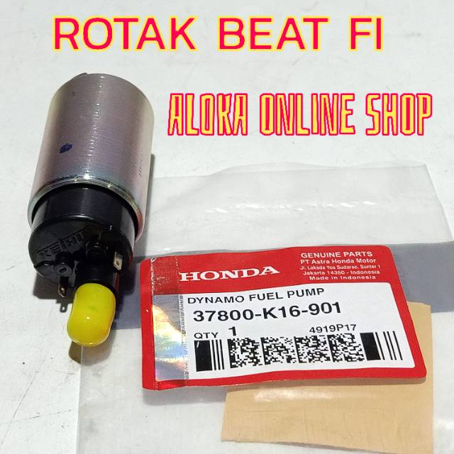 Jual Rotak Dinamo Fuel Pump Beat Fi Original Keihin Honda Shopee