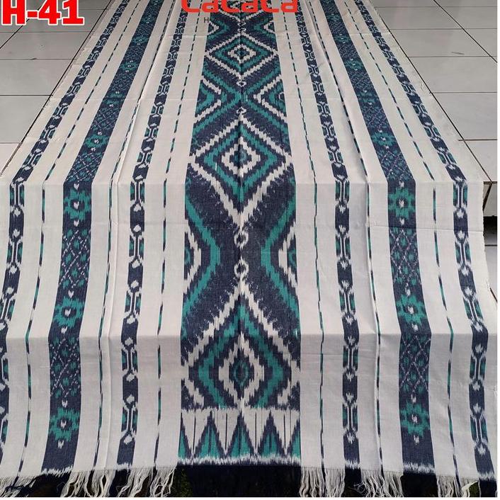 Jual Poin157 Kain Tenun Ikat Blanket Etnik Asli Motif Sumba NTT Asmat