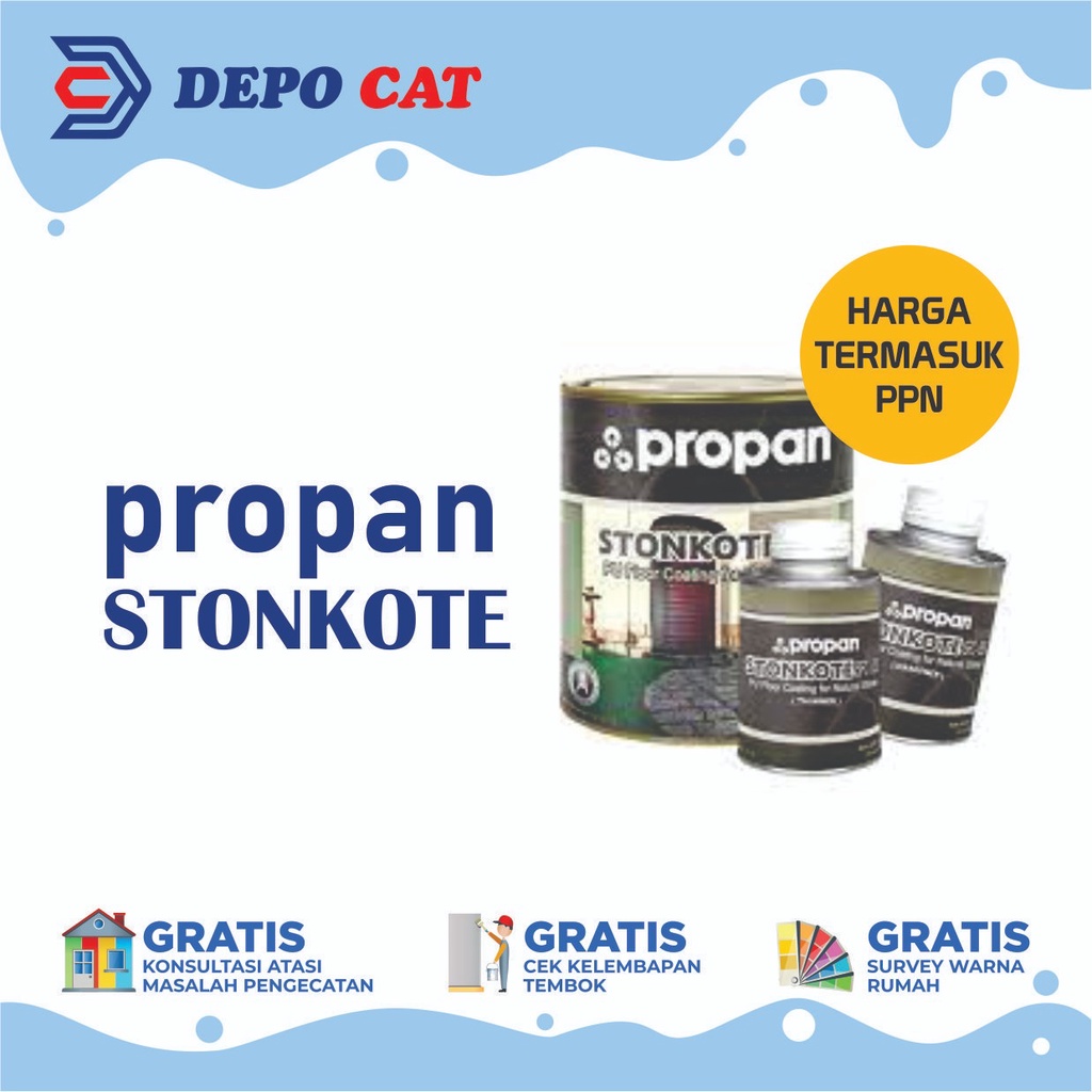 Jual Cat Batu Alam Propan Stonkote Sfc L Shopee Indonesia