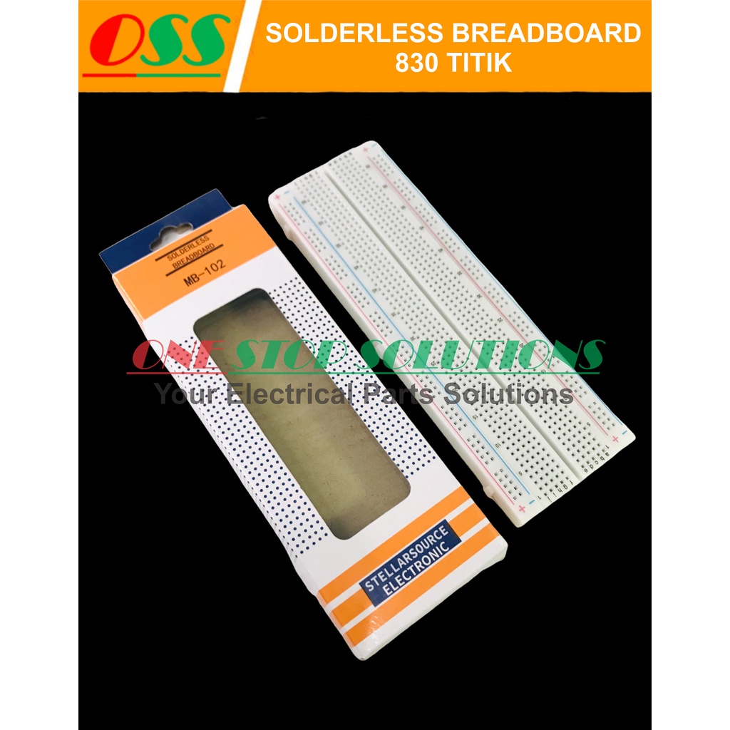 Jual Solderless Breadboard Titik Point Mb Pcb Bread Project