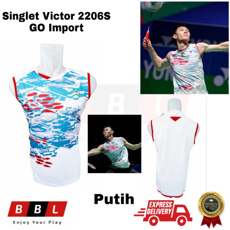 Jual Kaos Badminton Victor 2201 2206 Antonsen Lee Zee Jia All England