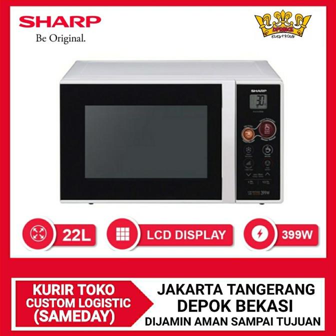 Jual Microwave Sharp R 21A1 W In Shopee Indonesia