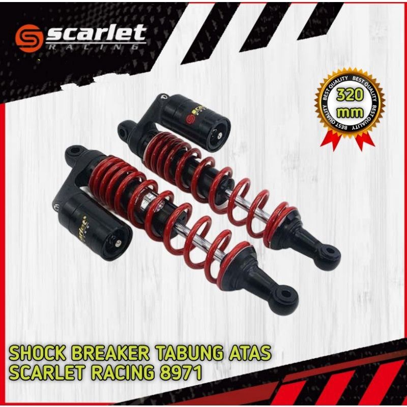 Jual Shock Tabung Atas Scarlet Racing Tersedia Ukuran Mm Mm