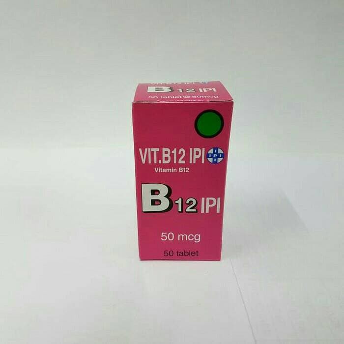 Jual Vitamin B12 IPI 50 Mcg Isi 45 Tablet Shopee Indonesia