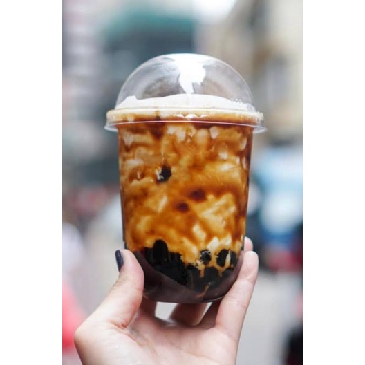 Jual Paket Boba Milk Tea Brown Sugar Bubble Tapioca Pearl Drink