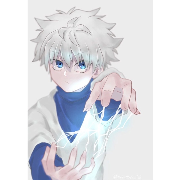 Jual Sticker Anime Hunter X Hunter Killua Zoldyck Murah Meriah Banyak