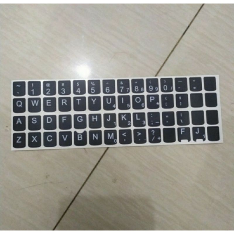 Jual STICKER STIKER KEYBOARD LAPTOP DAN PC Shopee Indonesia