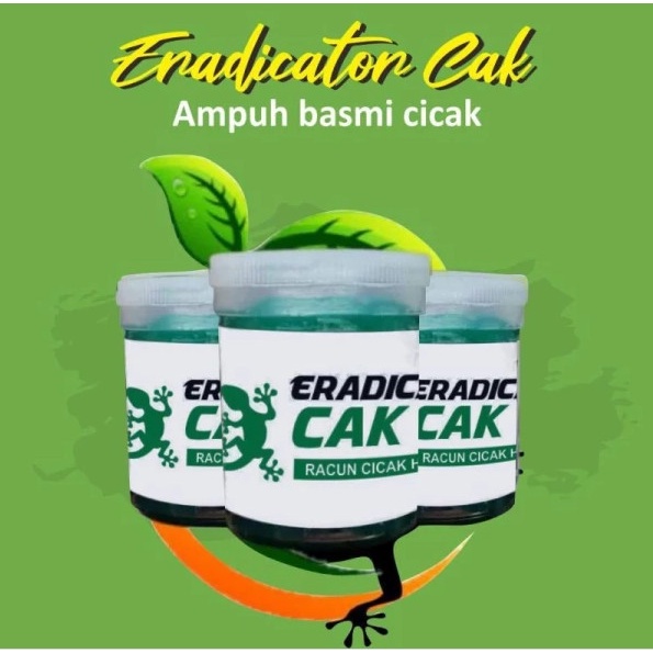 Jual Eradicator Cak Pembasmi Hama Cicak Dengan Racun Herbal Ampuh Hama