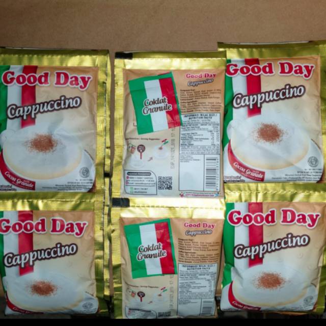 Jual Good Day Cappucino Renceng Renceng Isi Sachet Shopee