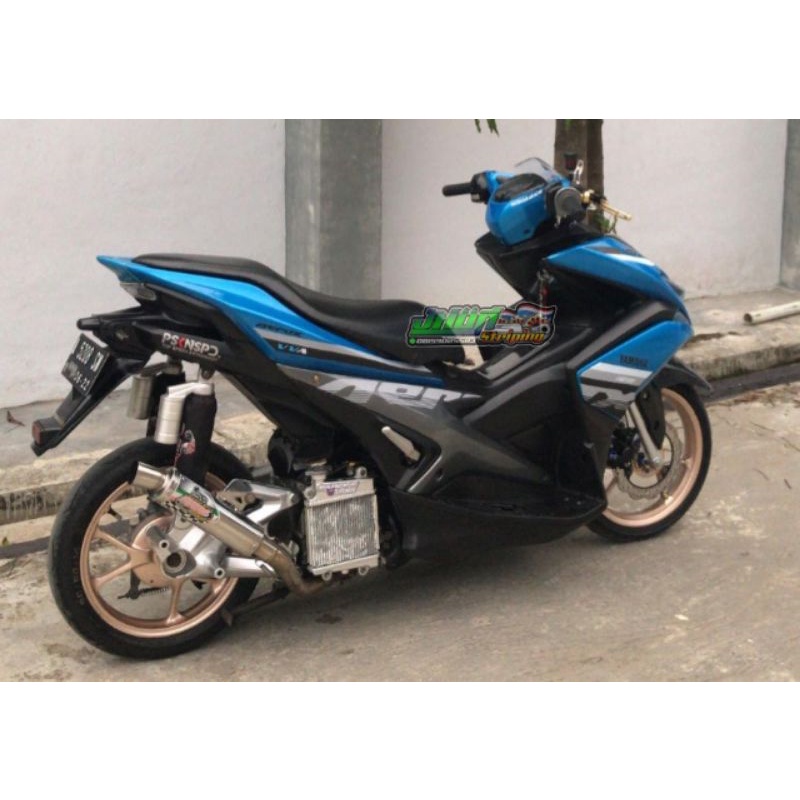 Jual STRIPING STICKER AEROX NVX 155 MALAYSIA TRANSPARAN SILVERA LIMITED