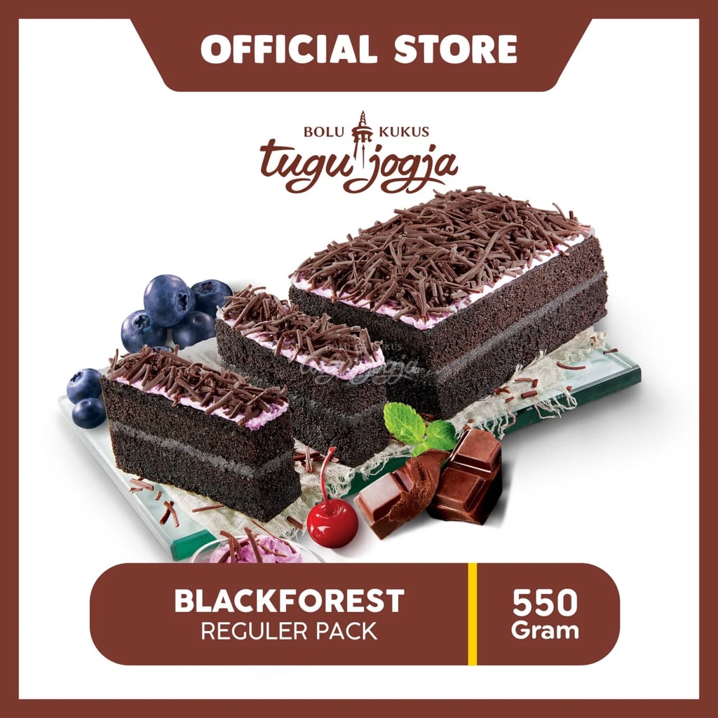 Jual Bolu Kukus Tugu Jogja Blackforest Reguler Pack Shopee Indonesia