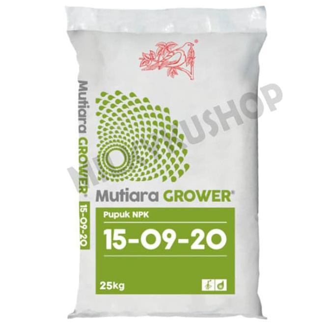 Jual Pupuk Meroke NPK Mutiara Grower 15 09 20 Kemasan Pabrik 25 Kg