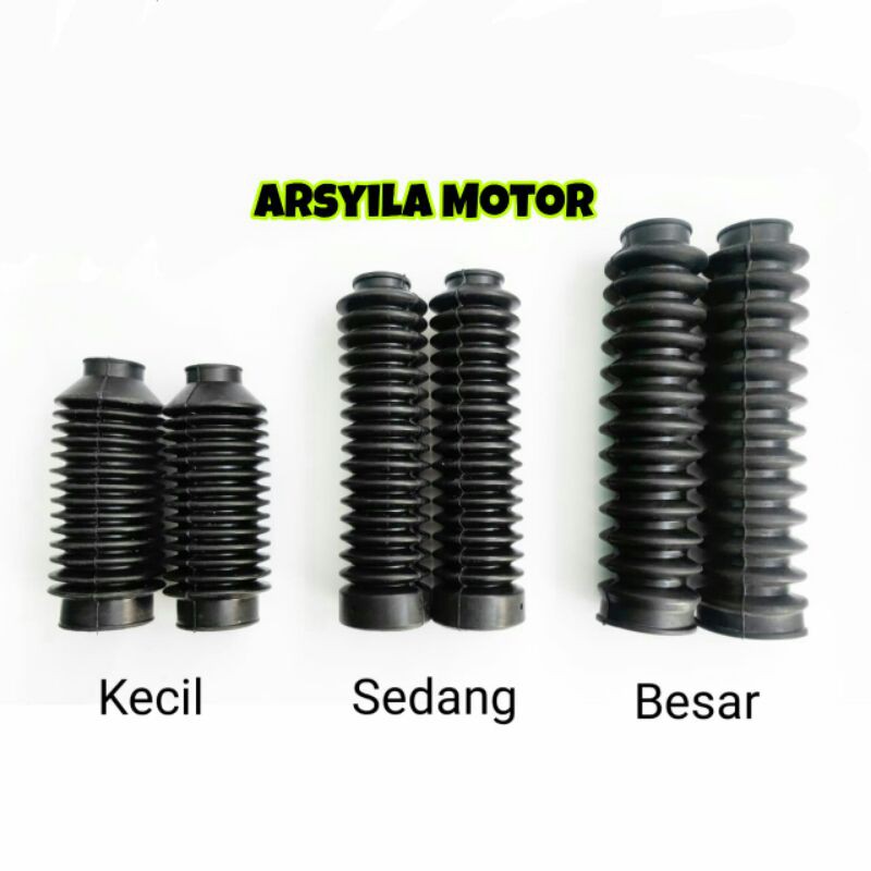 Jual Karet Cover Boot Trail Karet Shock Depan Spiral Shopee Indonesia