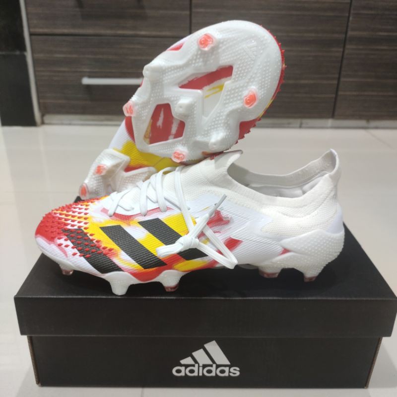 Jual SEPATU BOLA ADIDAS PREDATOR MUTATOR 20 1 WHITE RED FG SEPATU