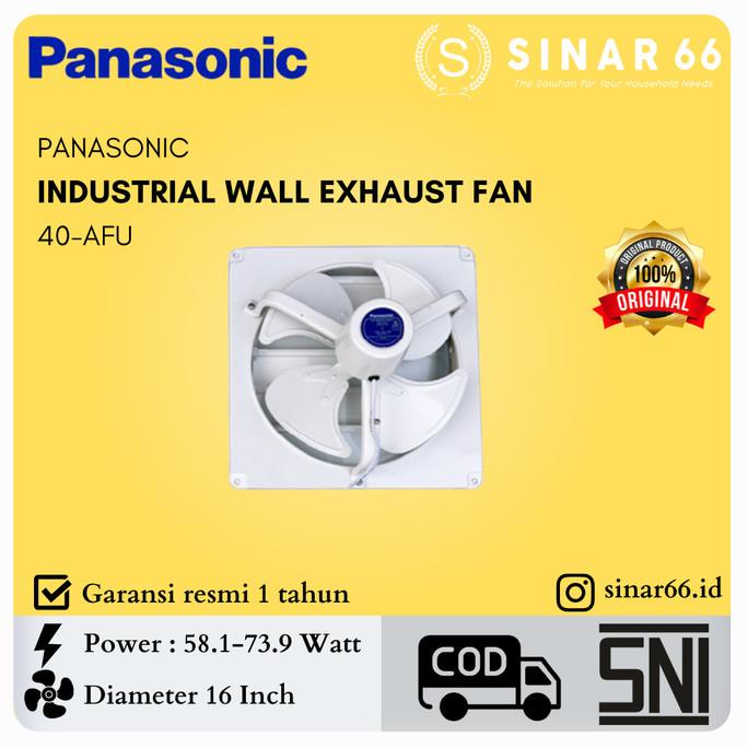 Jual PANASONIC INDUSTRIAL WALL EXHAUST FAN DINDING 16 40 AFU 40AFU