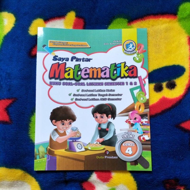 Jual ORIGINAL BUKU SAYA PINTAR MATEMATIKA KUNCI JAWABAN KELAS 4