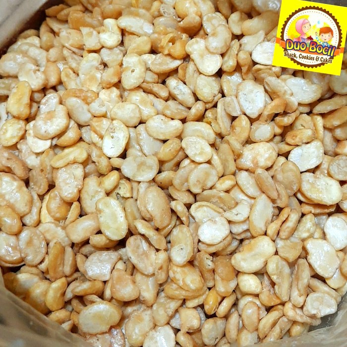 Jual Kacang Koro Kupas Rasa Original 1 Kg Duo Bocil Snack Shopee