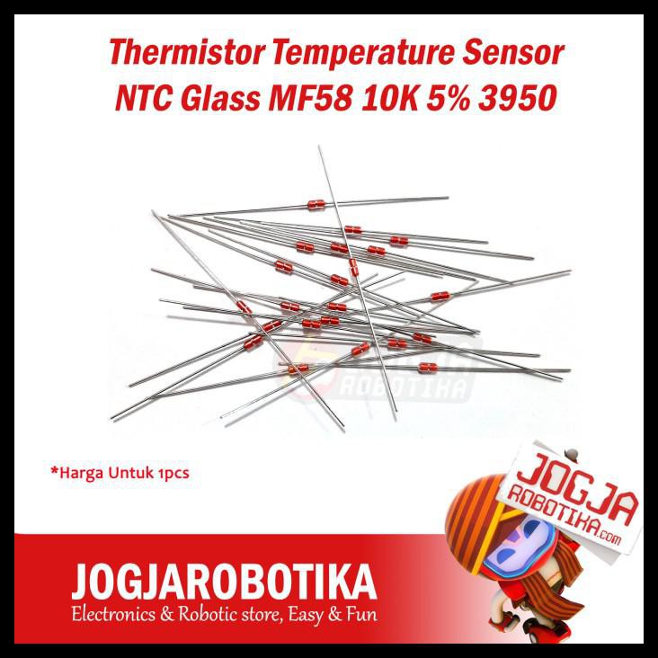 Jual Thermistor Temperature Sensor Ntc Glass Mf K Shopee