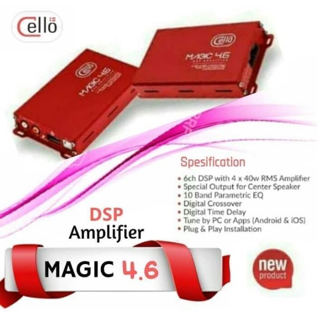 Jual Proccessor Cello Magic Dsp Plus Power Original Resmi Bnib