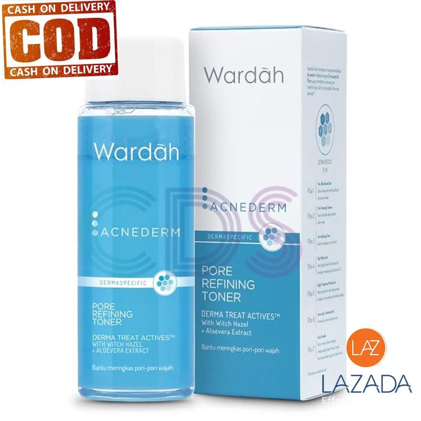 Jual Wardah Acnederm Pore Refining Toner 100 ML Shopee Indonesia