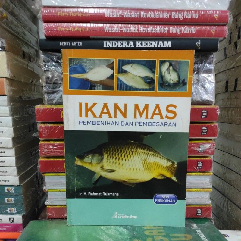 Jual BUKU ORIGINAL IKAN MAS PEMBENIHAN DAN PEMBESARAN Shopee Indonesia