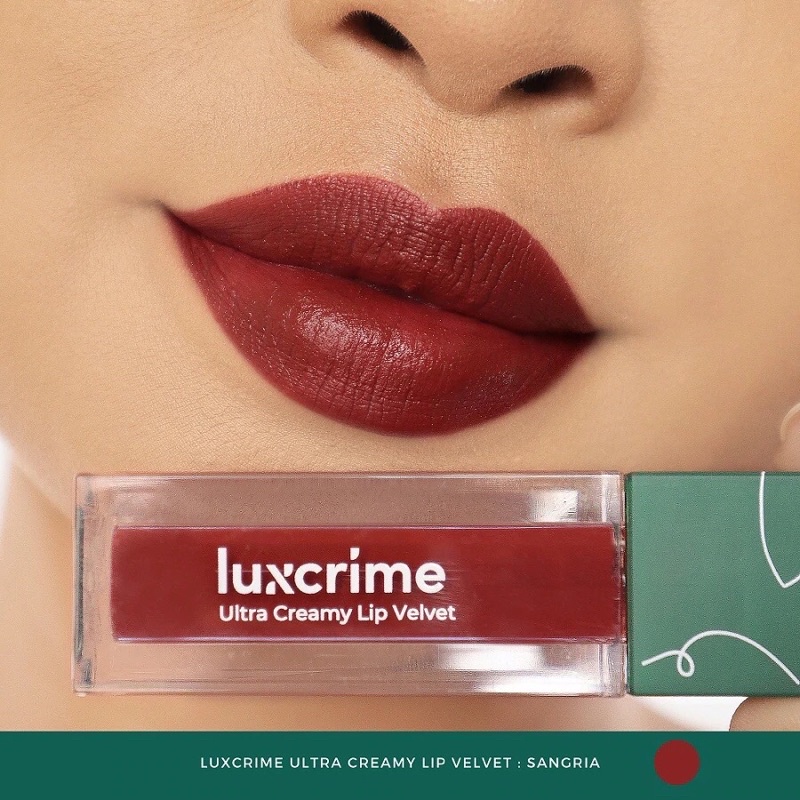 Jual Luxcrime Ultra Creamy Lip Velvet All Shades Shopee Indonesia