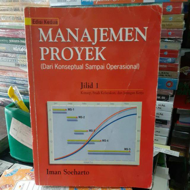 Jual BUKU MANAJEMEN PROYEK Dari Konseptual Sampai Operasional Jilid 1