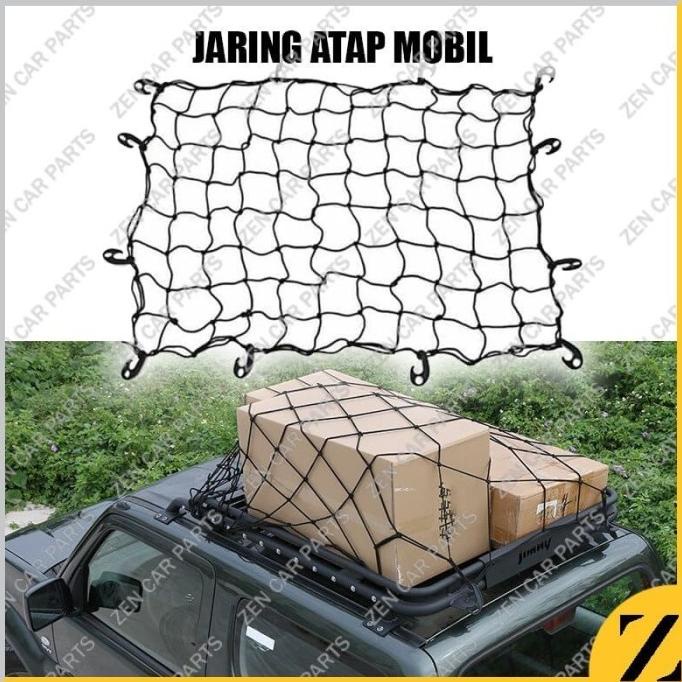 Jual TALI JARING PLAFON HOOK ATAP NET CARGO ROOF RACK MOBIL MUDIK