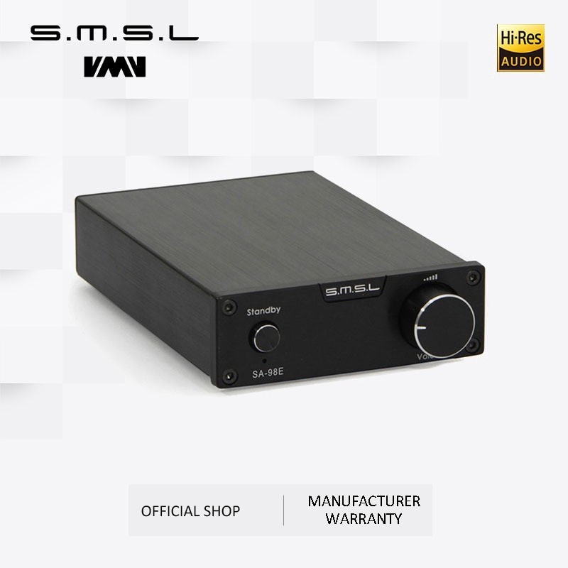 Jual SMSL SA 98E Big Power HiFi Stereo Digital Amplifier BLACK