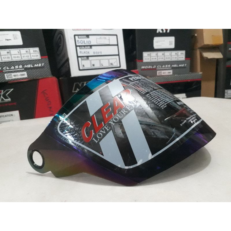 Jual Kaca Helm Honda Trx 3 Pelangi Shopee Indonesia