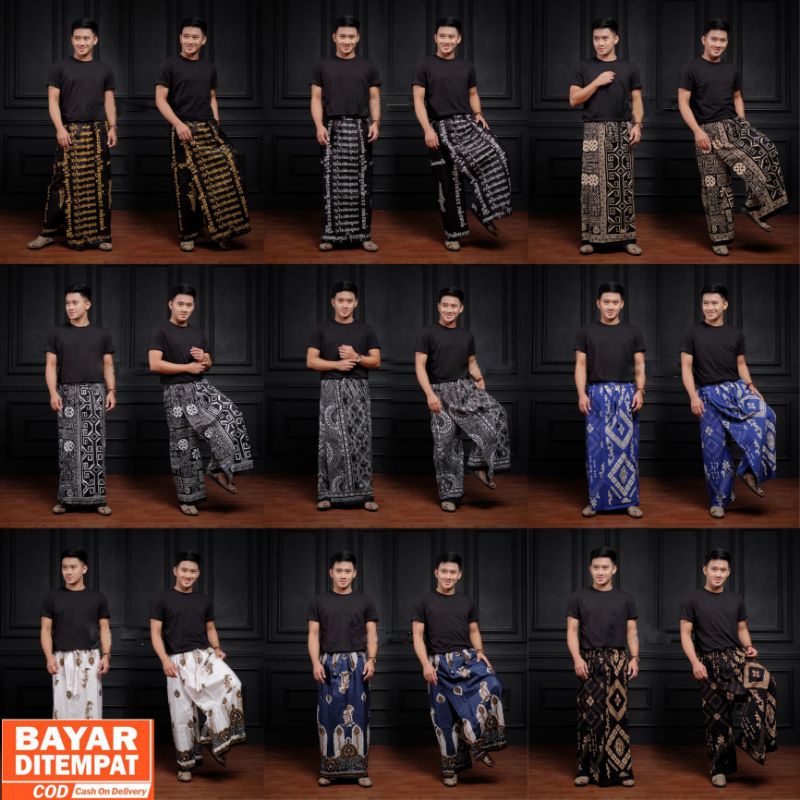 Jual Celana Sarung Batik Wayang Solo Dewasa Sarcel Shopee Indonesia