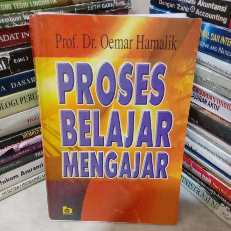 Jual Proses Belajar Mengajar Dr Oemar Hamalik Shopee Indonesia