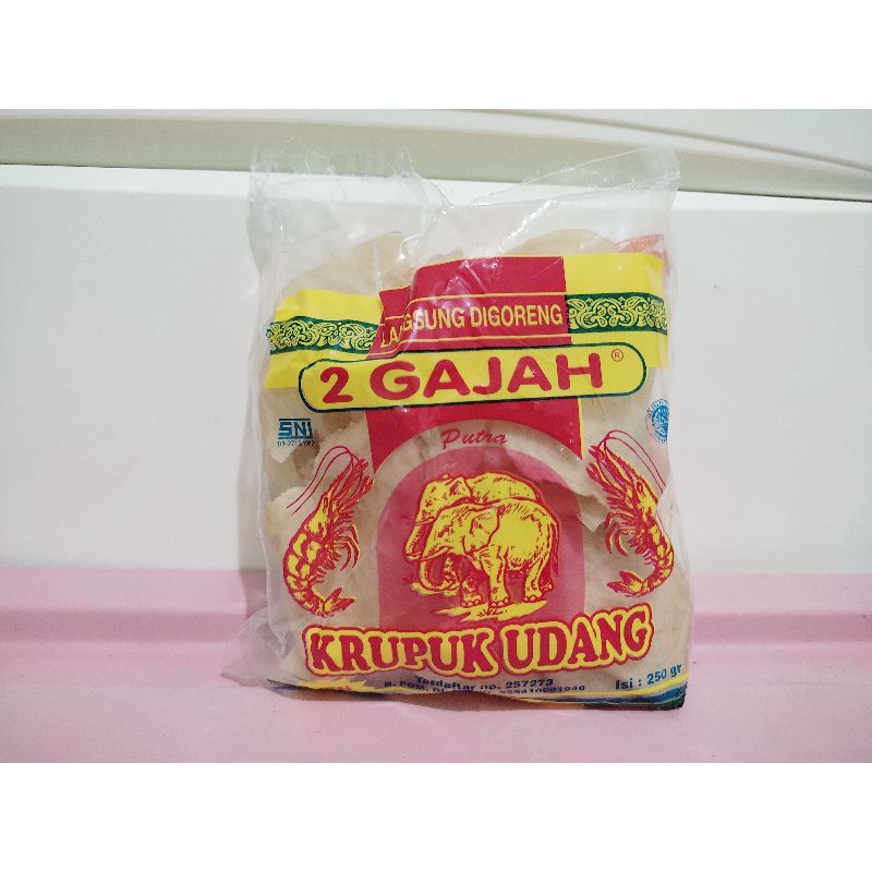 Jual Kerupuk Udang Cap Gajah Gram Krupuk Mentah Hampers Lebaran