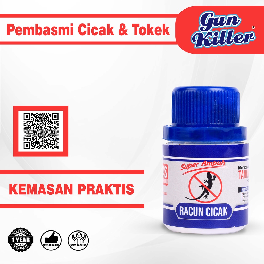 Jual Umpan Racun Obat Pembasmi Cicak Dan Tokek Super Ampuh 50gram